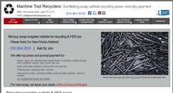 Desktop Screenshot of machinetoolrecyclers.com