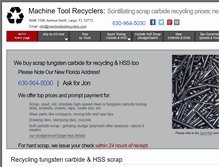 Tablet Screenshot of machinetoolrecyclers.com